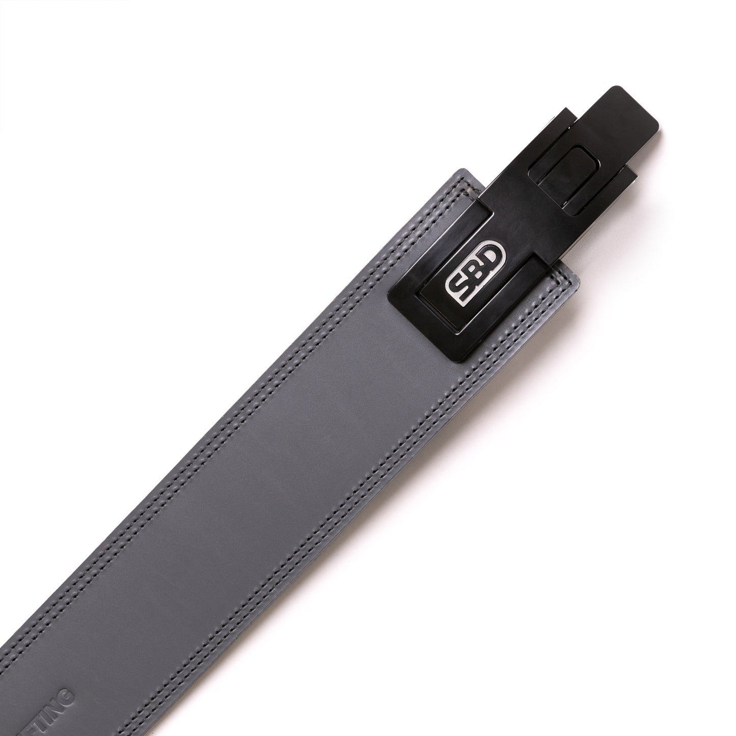 CINTURÓN 13MM FORGE – NEGRO CON GRIS
