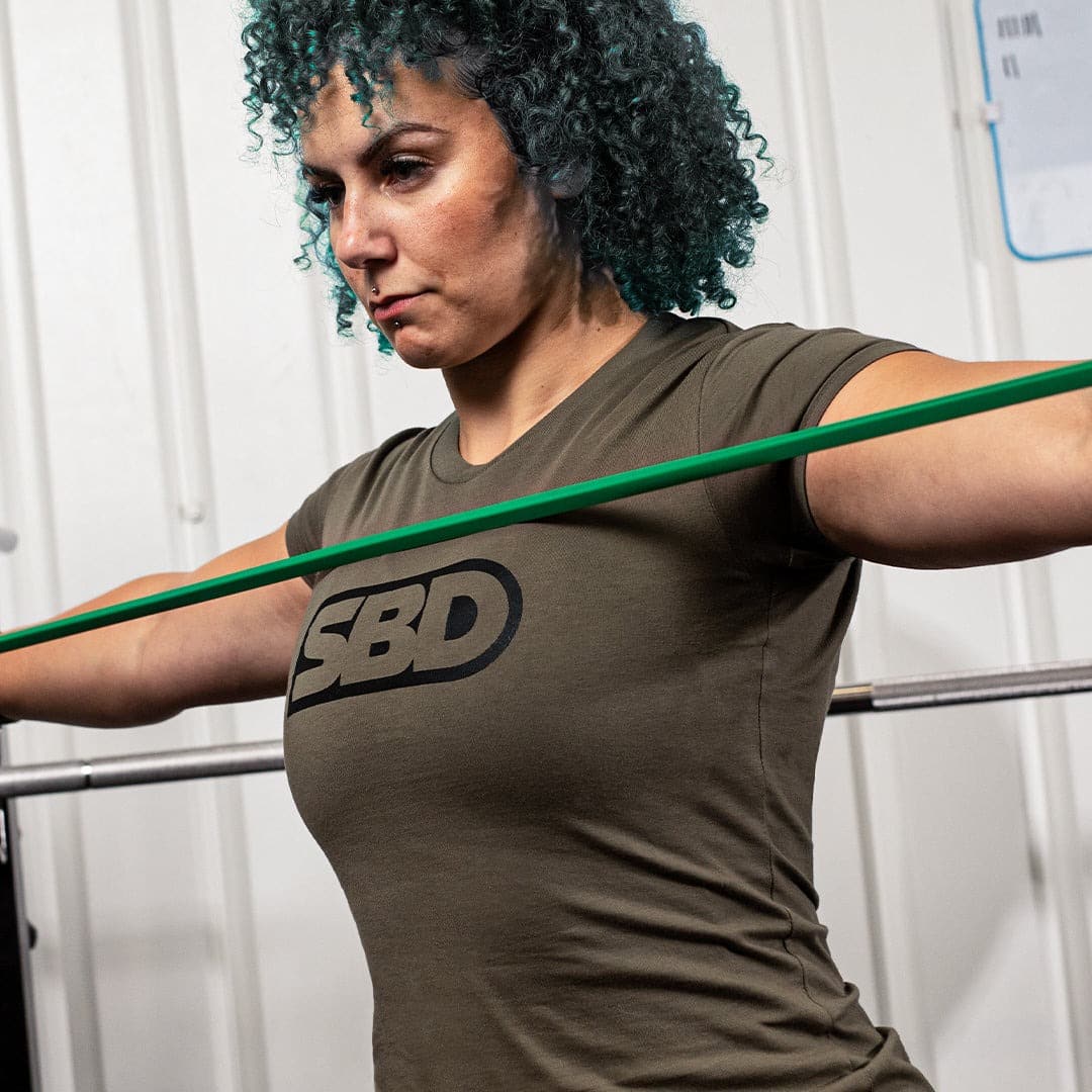 Playera Endure powerlifting y crossfit
