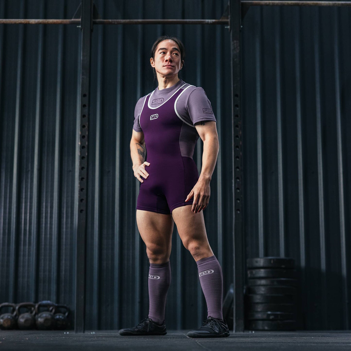 Singlet elastico para entrenamiento o competencia