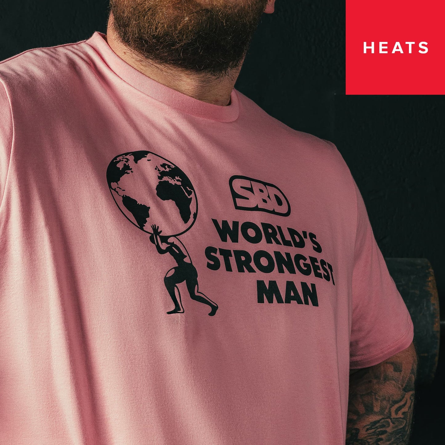 t-shirt peony sbd world strongest man 2026