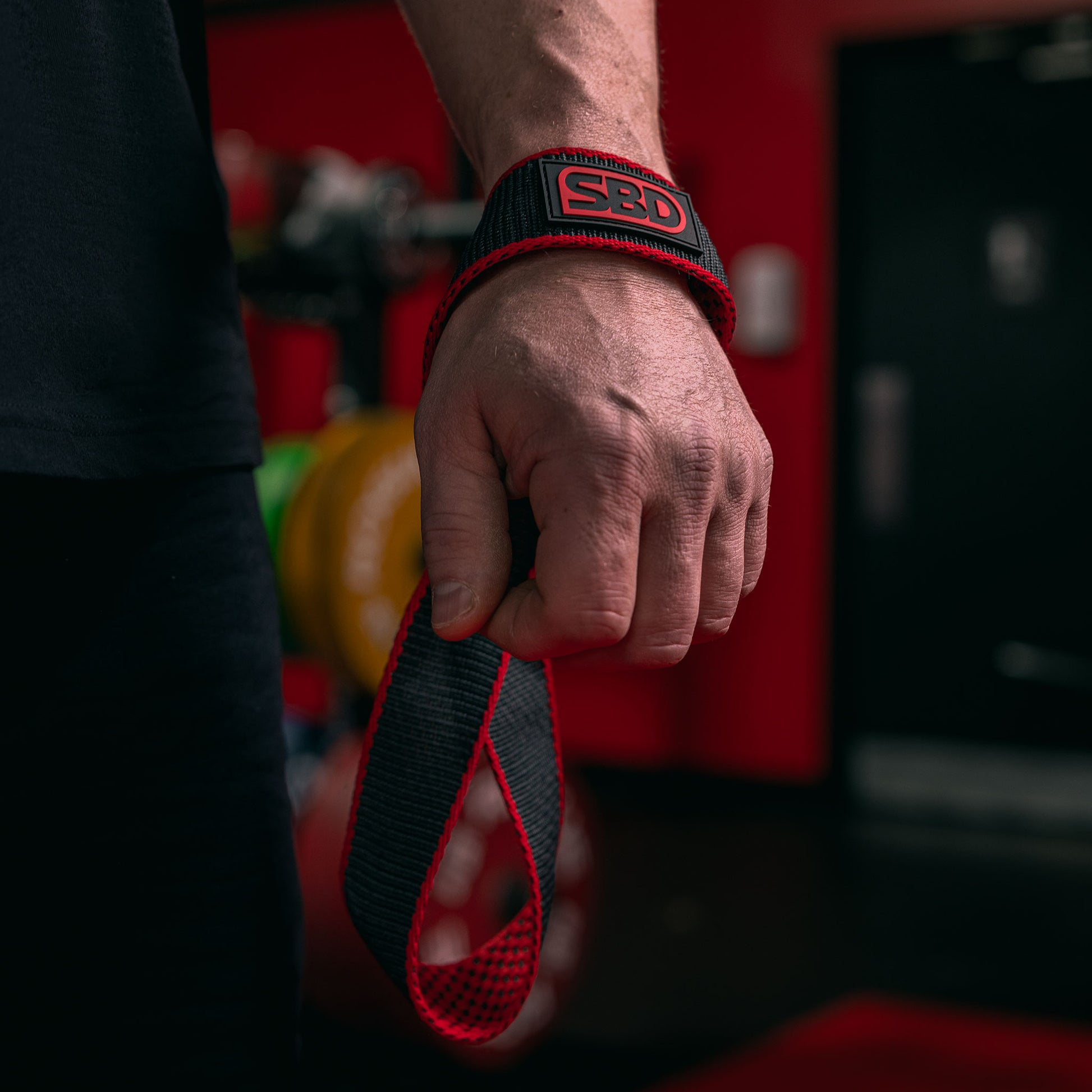 SBD lifting straps en 8 agarre seguro y premium