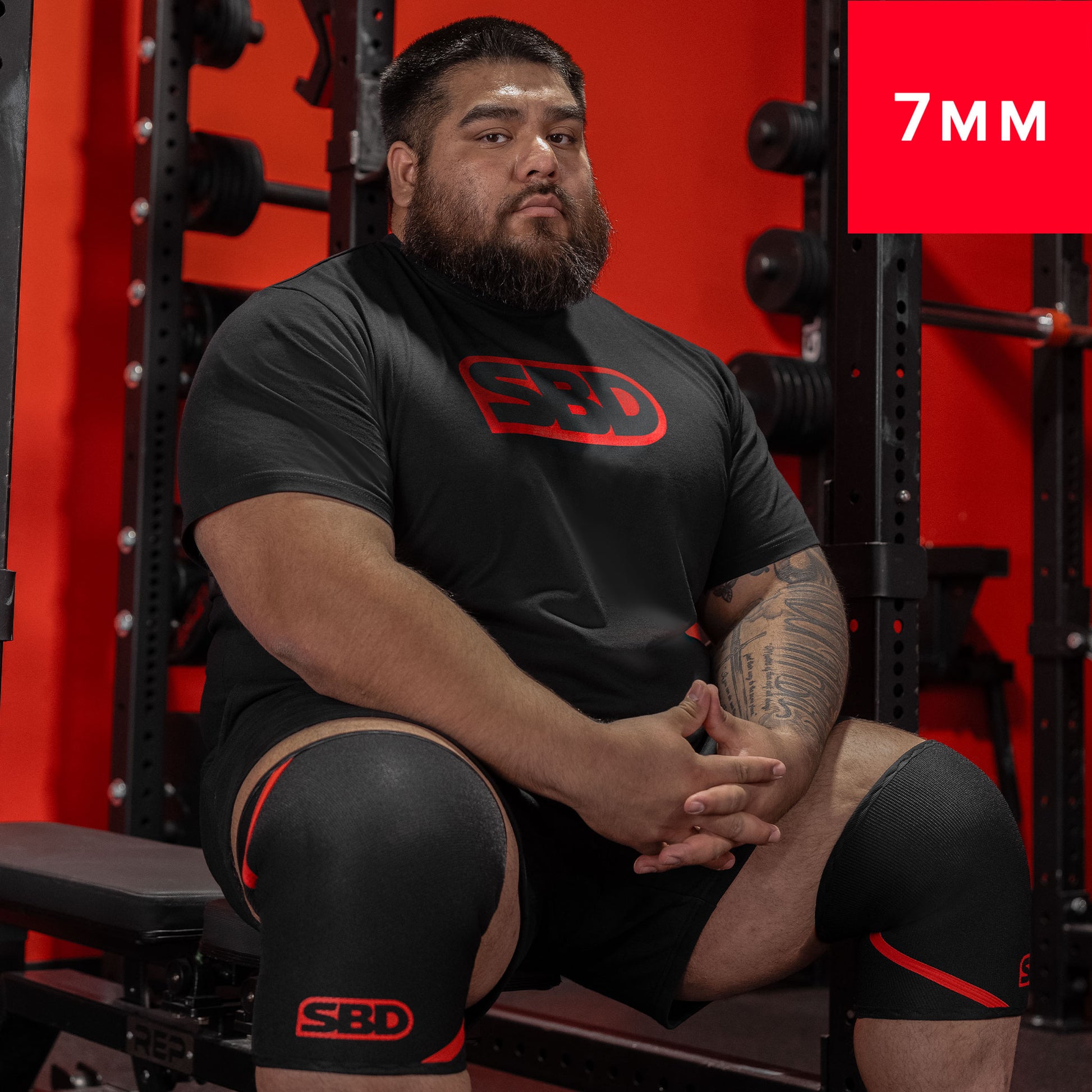 Knee sleeves SBD Classic entrenamiento pesado gymrats y powerlifters