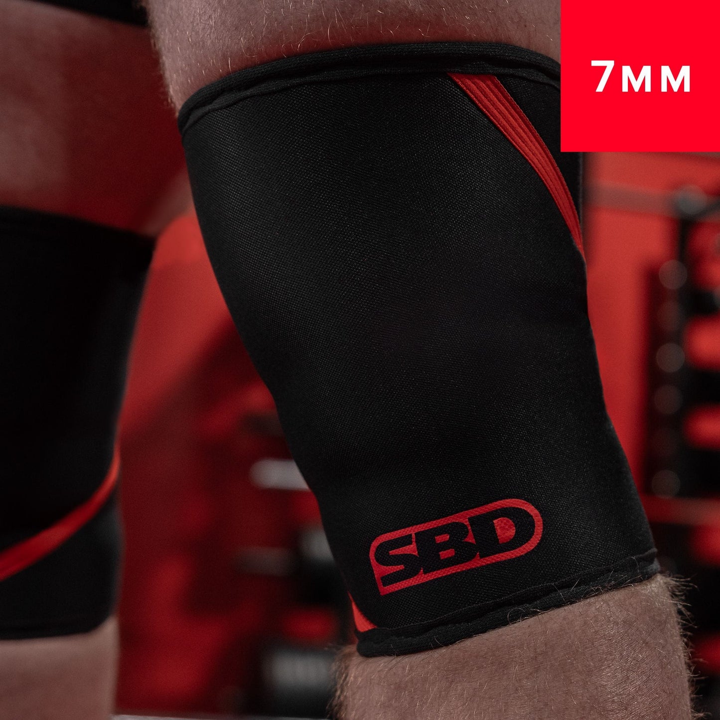 Rodilleras 7 mm SBD soporte para powerlifting