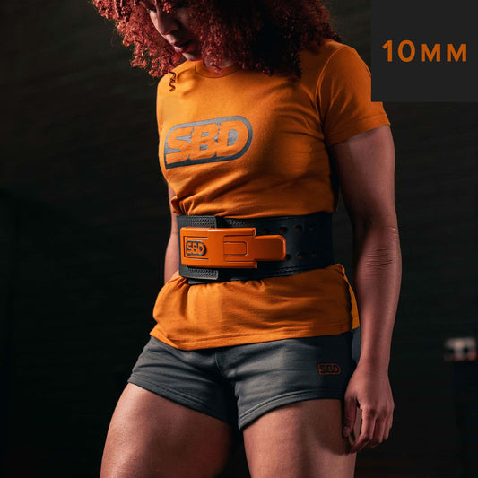 FORGE 10MM LEVER BELT (CINTURÓN) – NARANJA CON GRIS