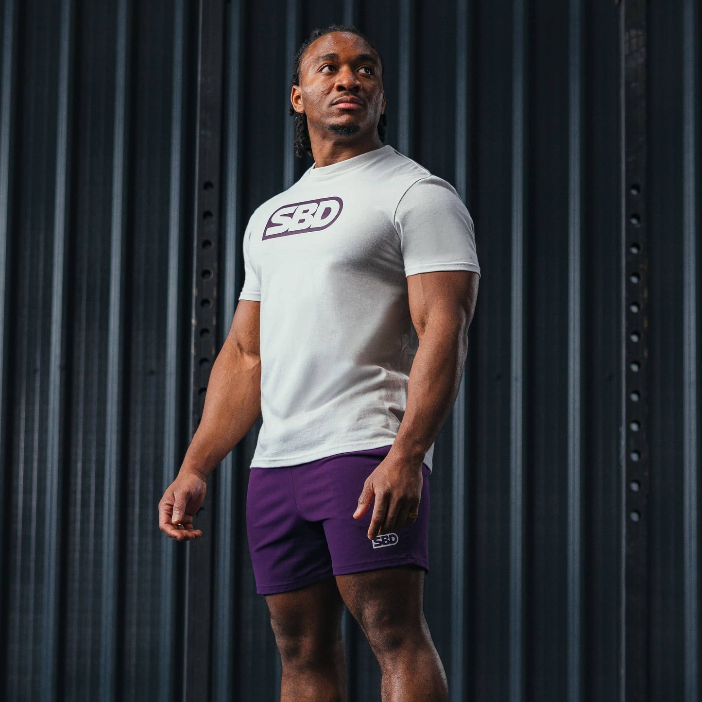 Playera SBD para entrenar color blanco