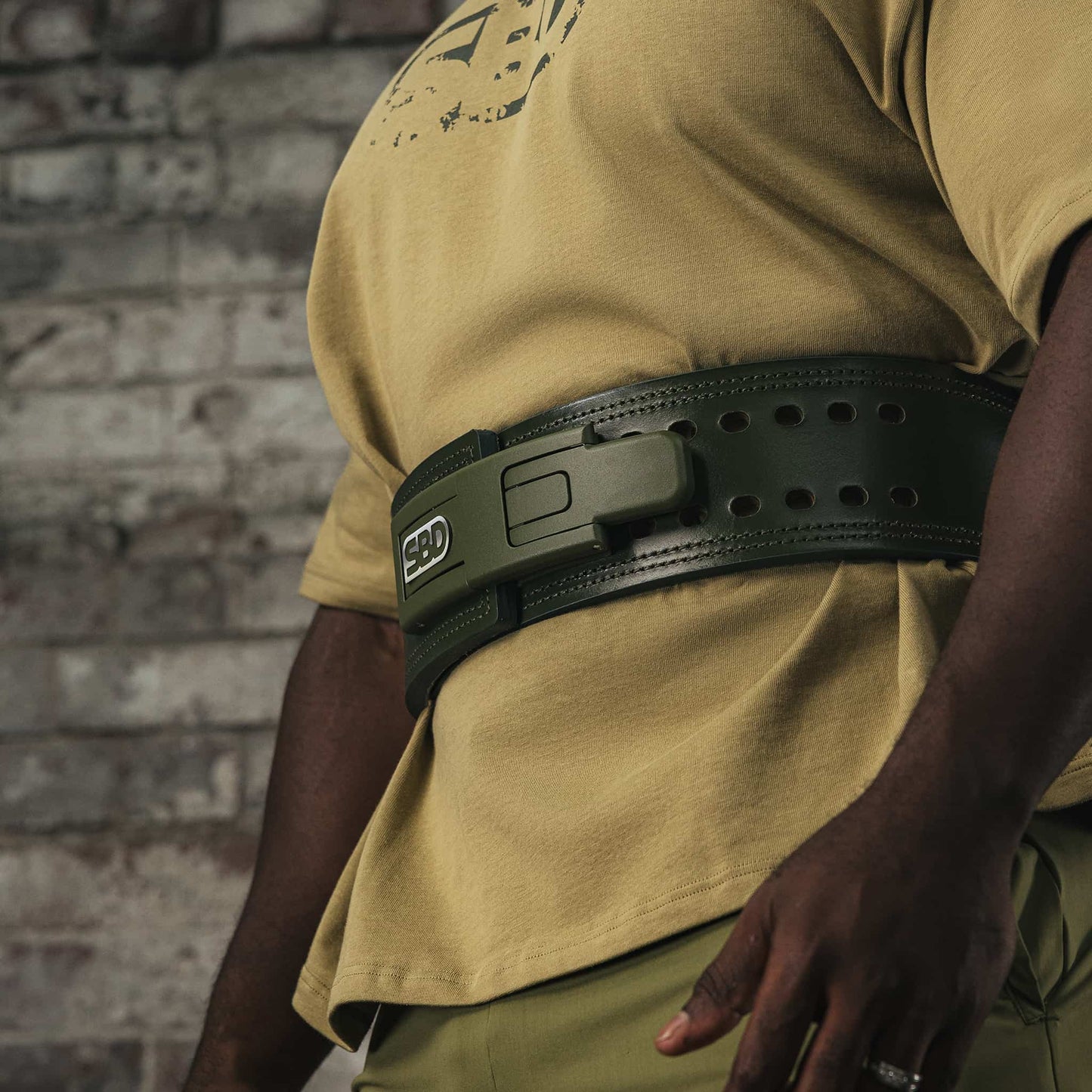 Cinturon para atletas de halterofilia gym o powerlifting 