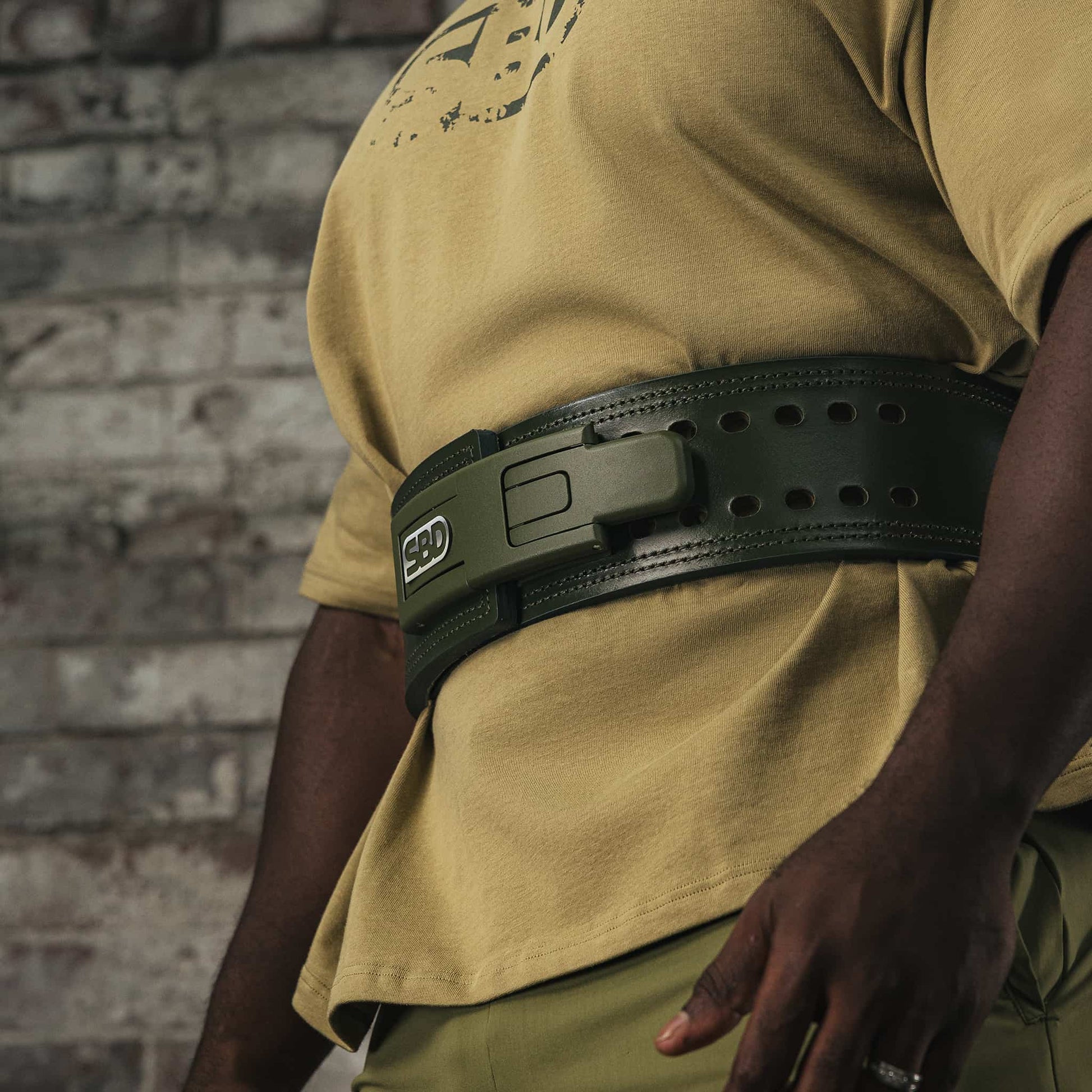 Cinturon para atletas de halterofilia gym o powerlifting 