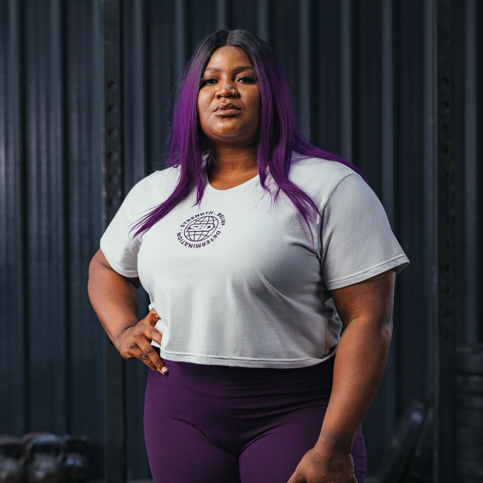 Crop top para powerlifters o gymrats SBD 