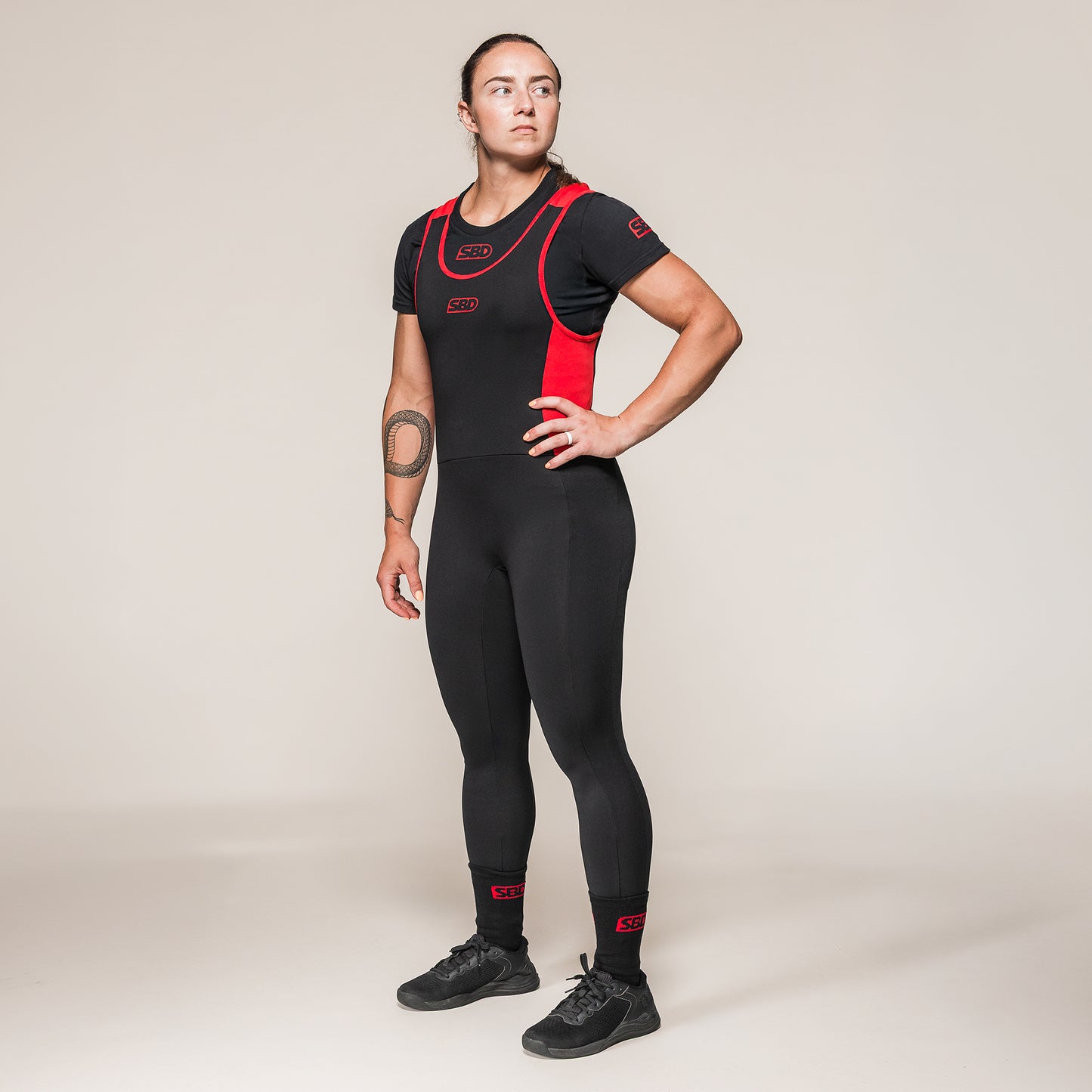 POWERLIFTING SINGLET PIERNAS LARGAS