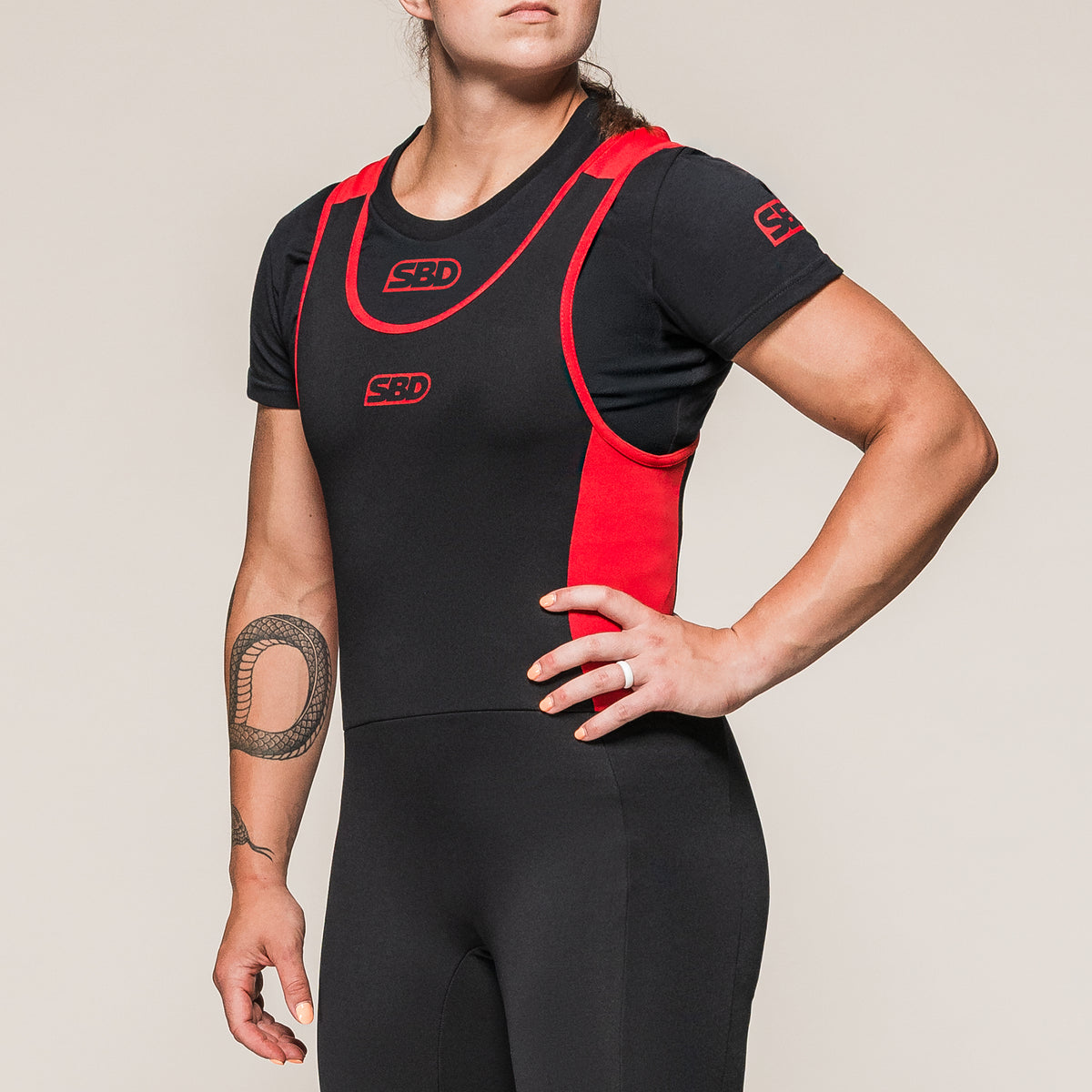 POWERLIFTING SINGLET PIERNAS LARGAS