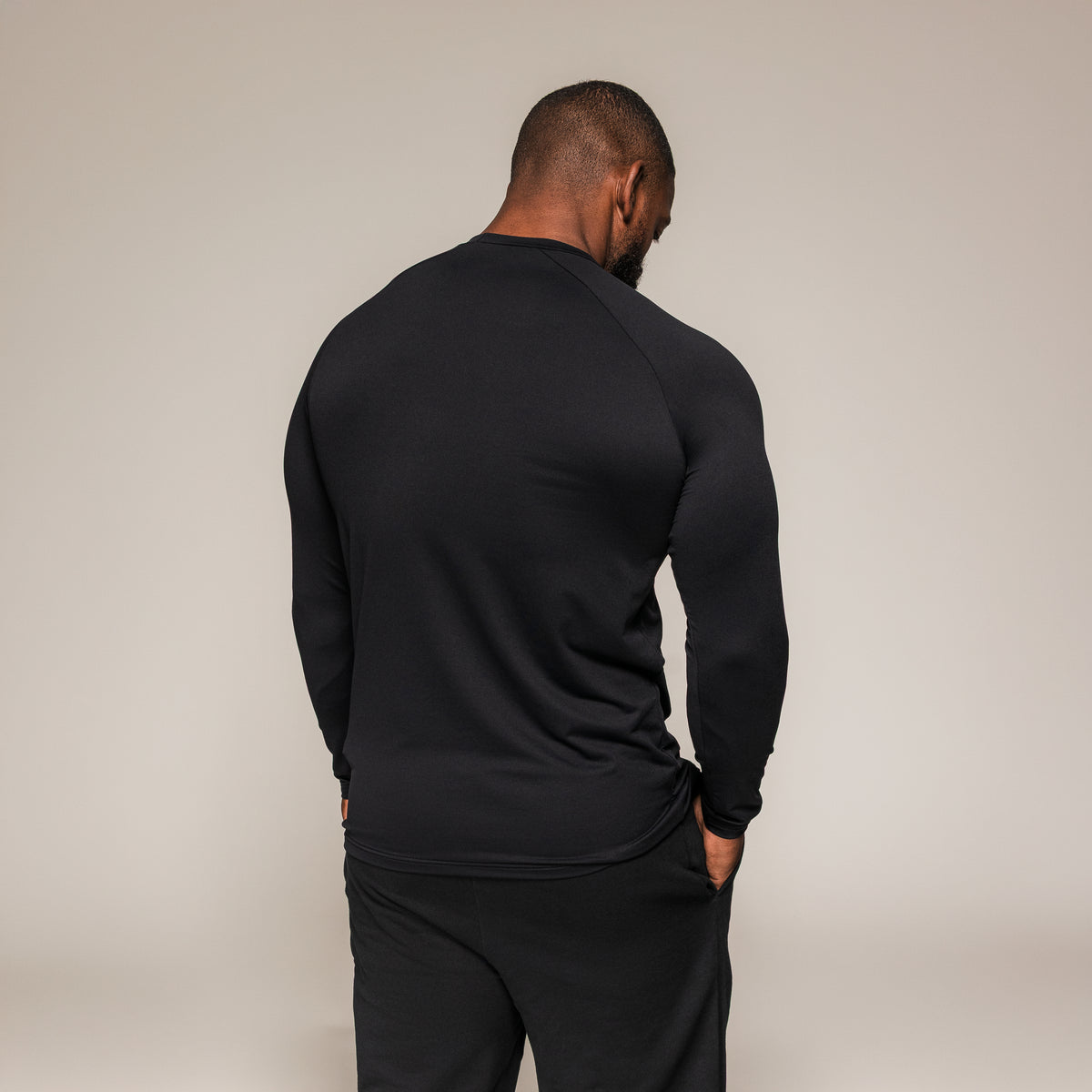 PLAYERA MANGA LARGA LYCRA CLÁSICA