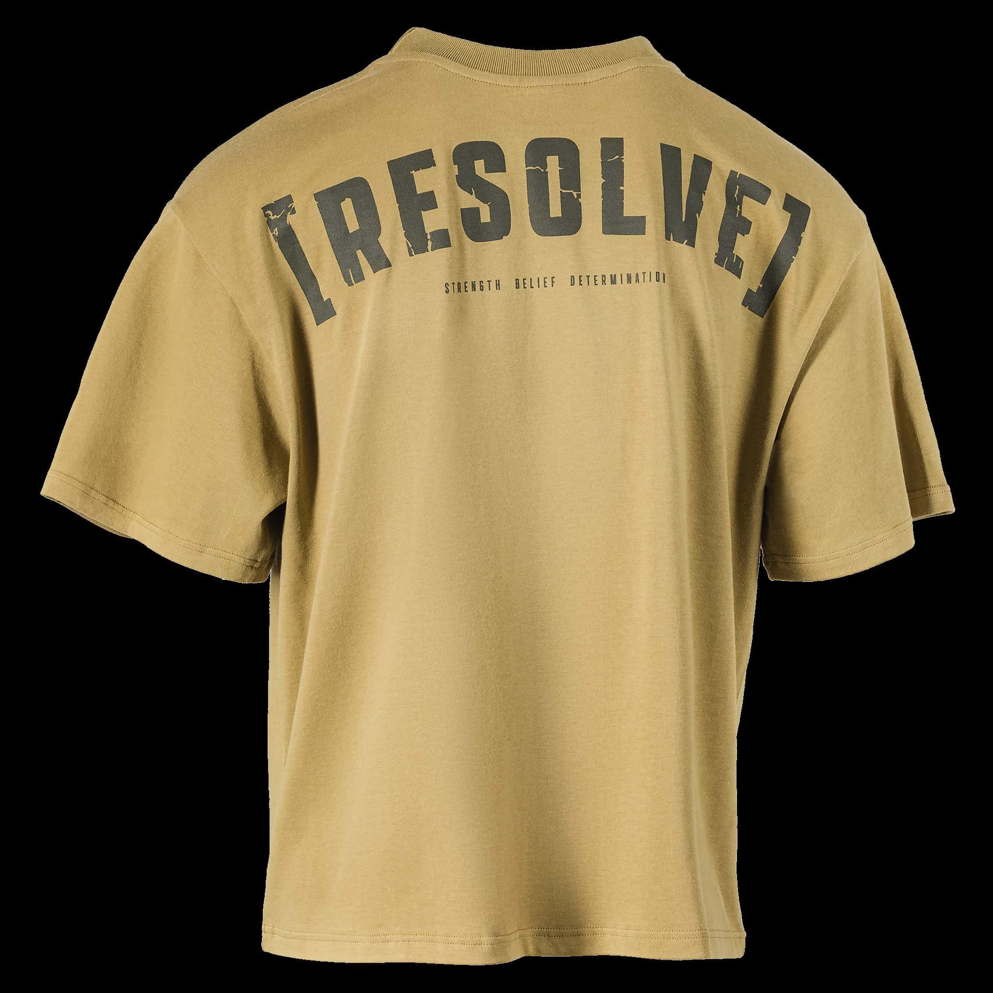 Playera para atletas de powerlifting Resolve color arena