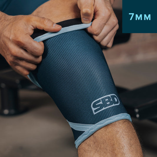 knee sleeves SBD reflectantes para powerlifting 