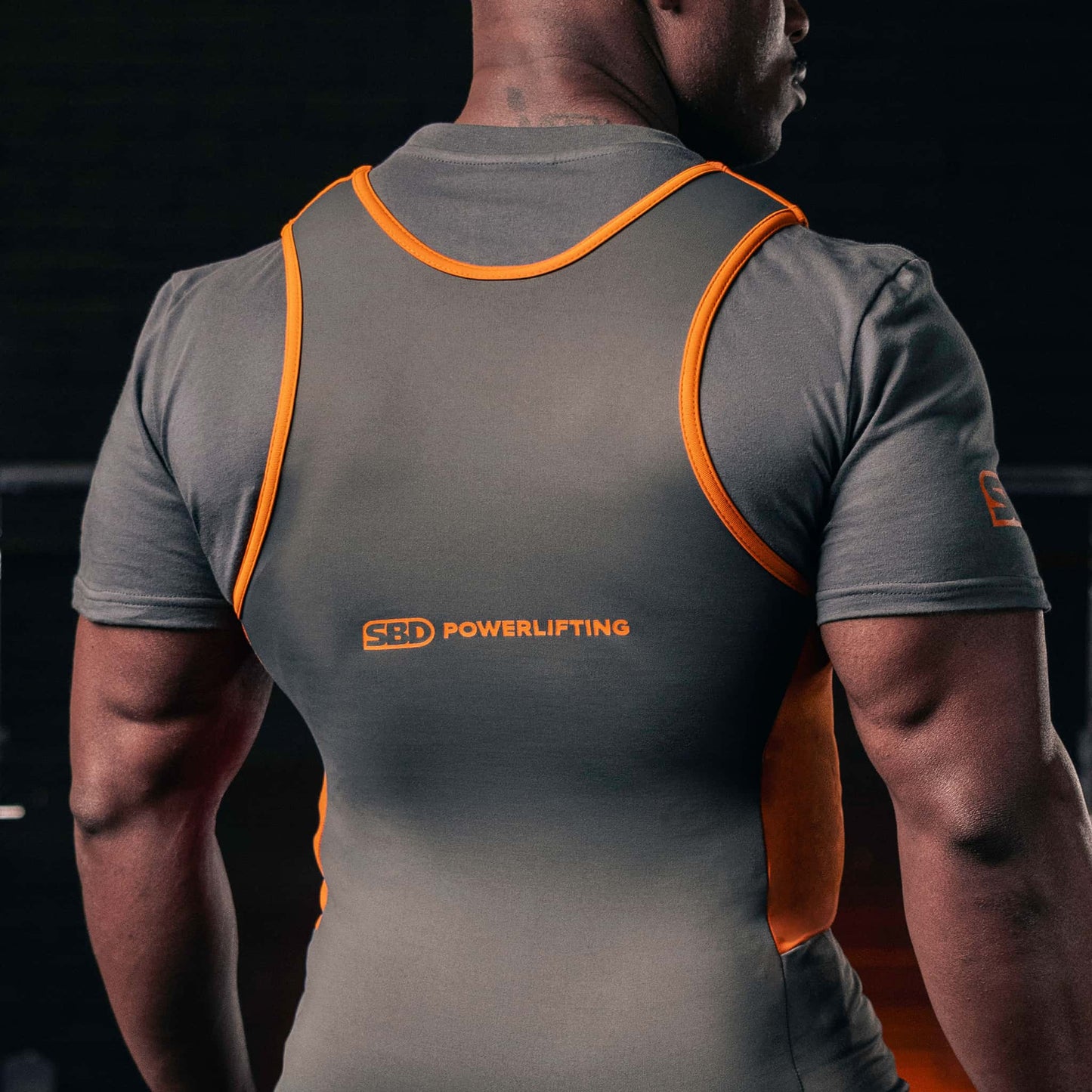 POWERLIFTING SINGLET GRIS – FORGE