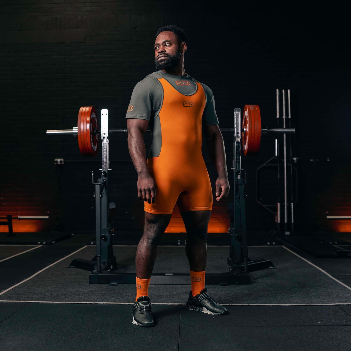 POWERLIFTING SINGLET NARANJA – FORGE