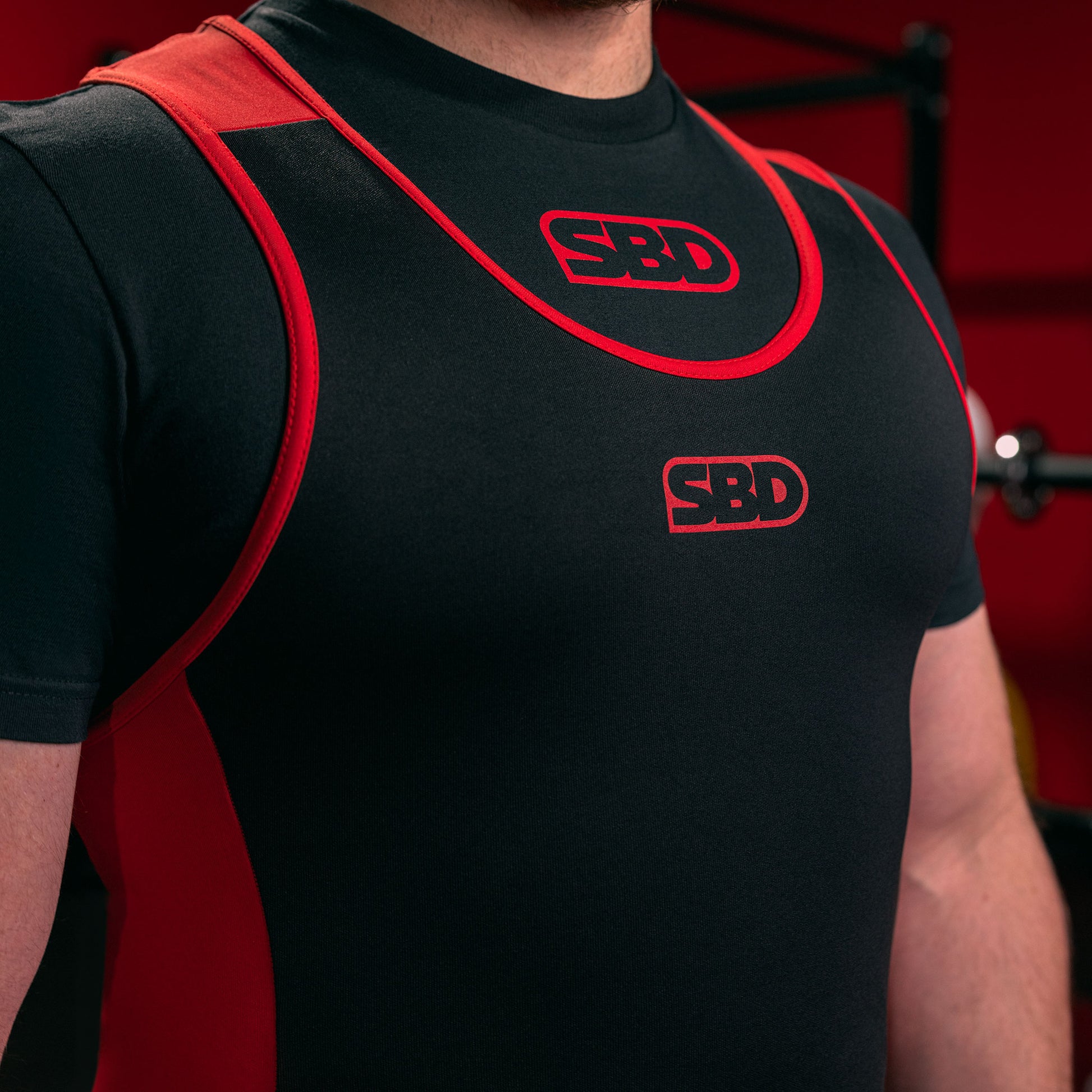 Powerlifting singlet SBD material de alta elasticidad