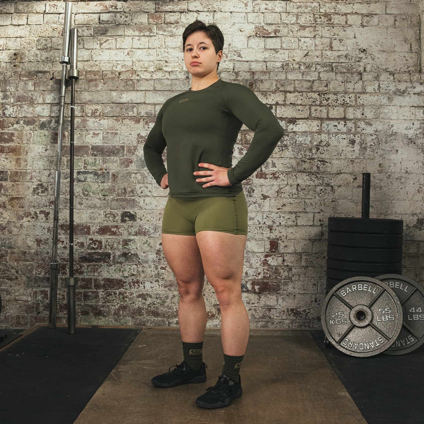 PLAYERA MANGA LARGA LYCRA SBD – RESOLVE