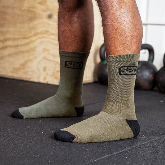Calcetas cortas para entrenamiento de pierna 