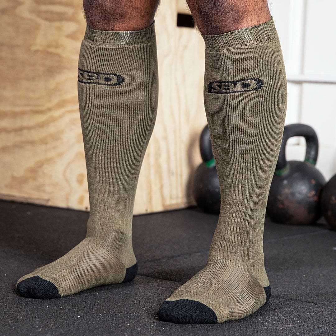 Deadlift socks verdes SBD Endure powerlifting