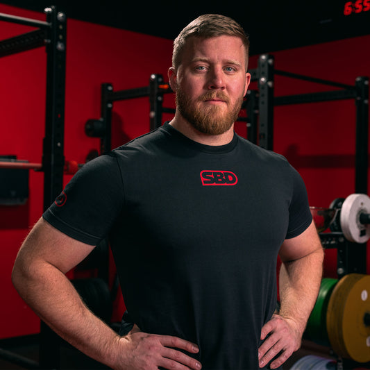 Playera de competencia SBD oficial para powerlifting