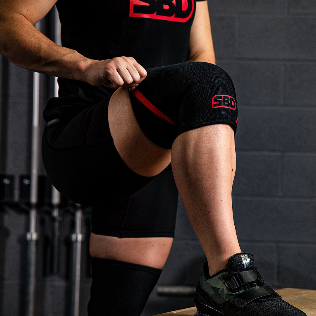 Knee sleeves soporte medio halterofilia y crossfit