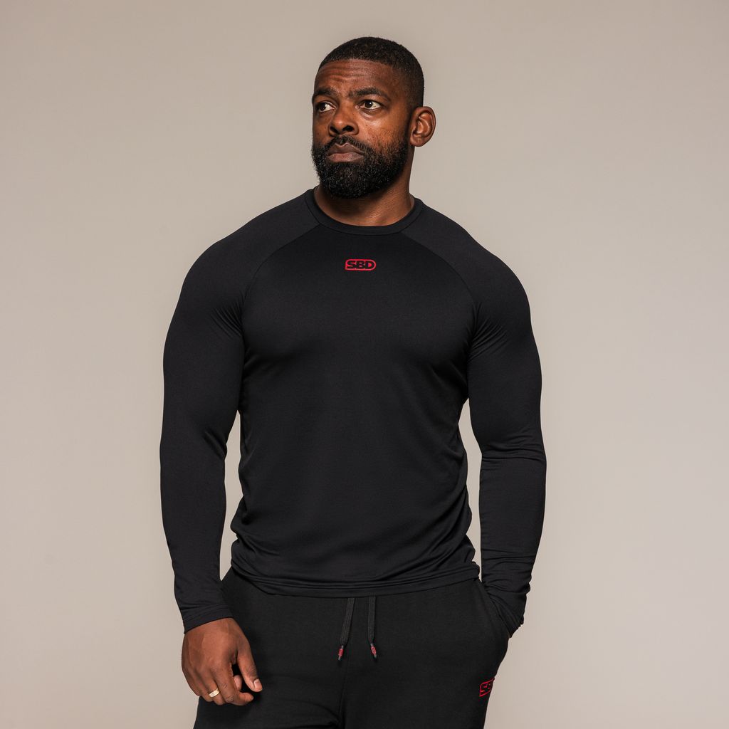 PLAYERA MANGA LARGA LYCRA CLÁSICA